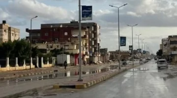 هطول أمطار في شمال سيناء يرافقه انخفاض ملموس في درجات الحرارة 1